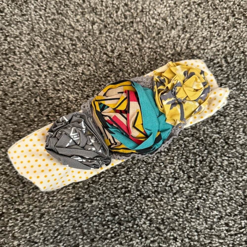 Mustard Pie Sunset Dunes Flora Headband XS